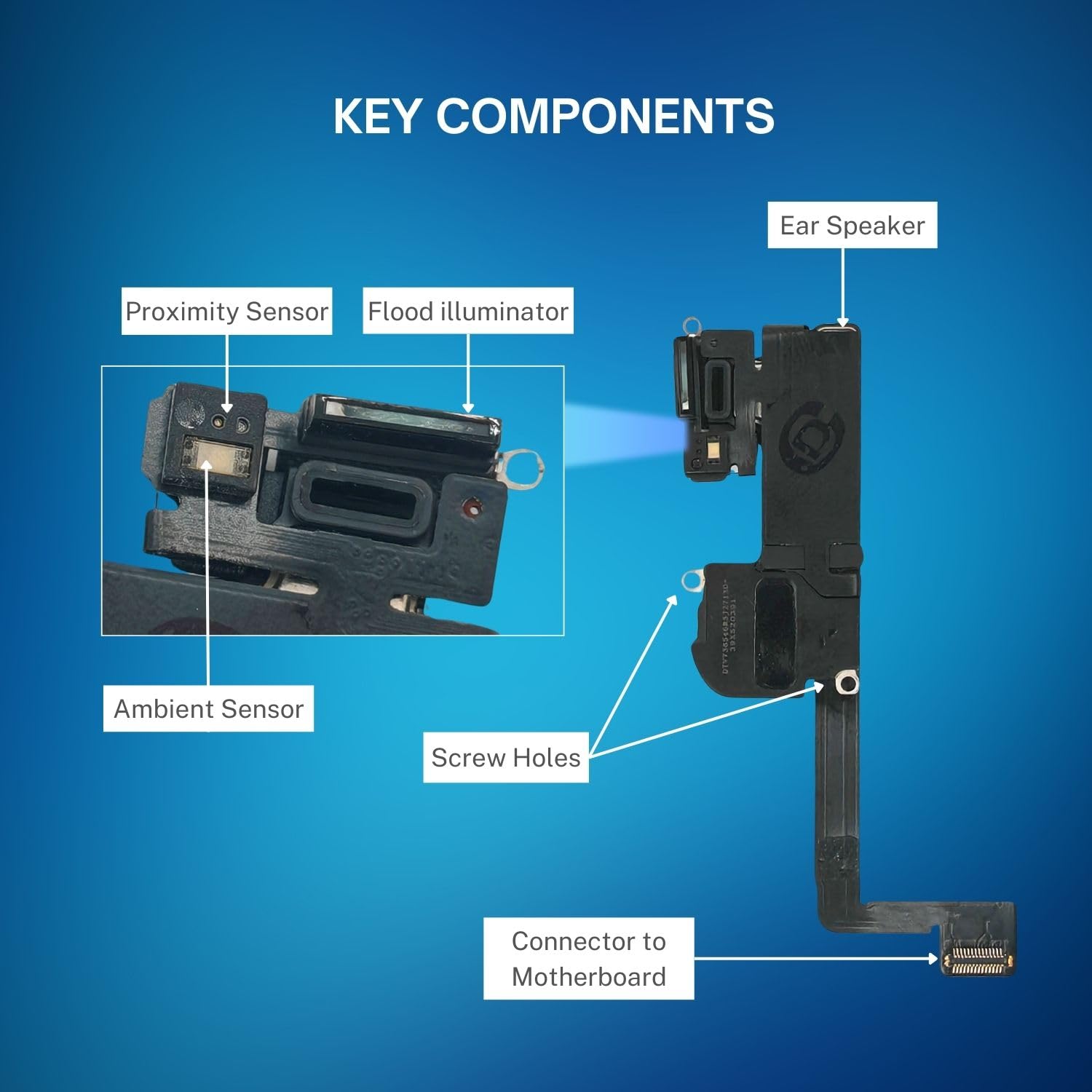 Amazon.com: E-REPAIR Ear Speaker Module and Face ID Sensor